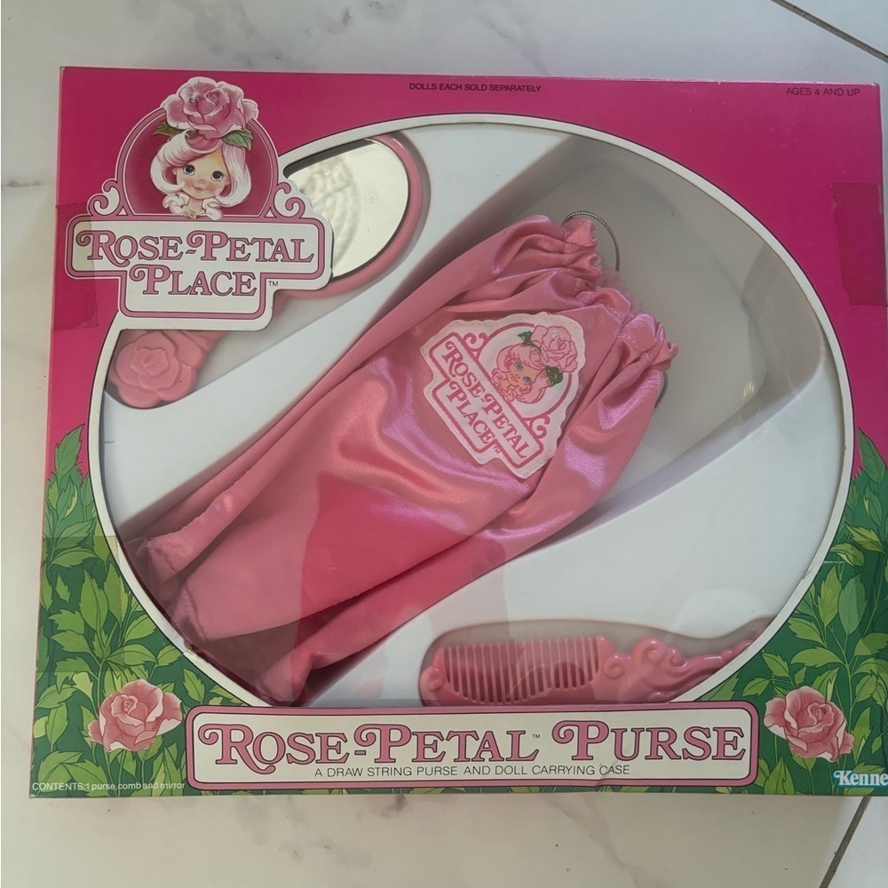 Rose-Petal Place Pink Purse and Doll Carrying Case - Picture 2 of 10